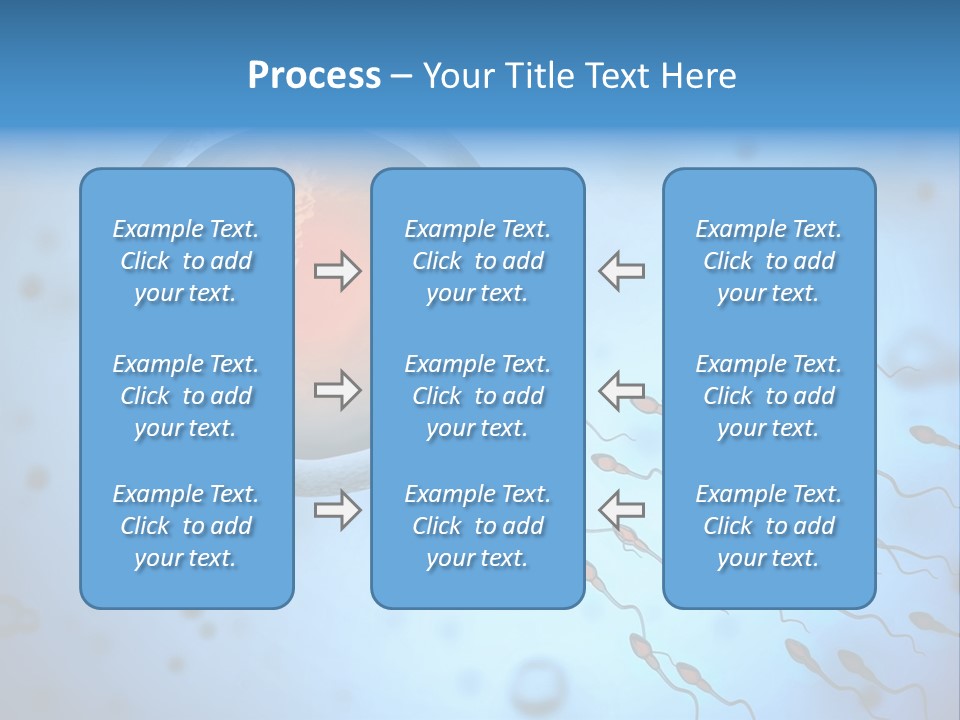 Feminine Cell Win PowerPoint Template