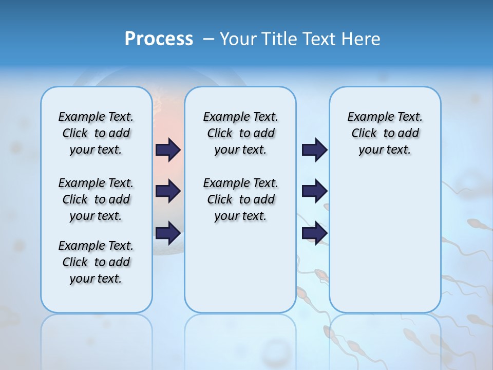 Feminine Cell Win PowerPoint Template