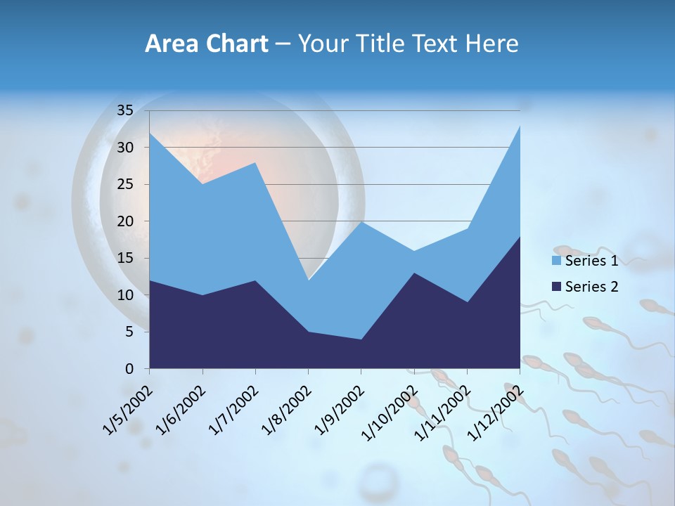 Feminine Cell Win PowerPoint Template