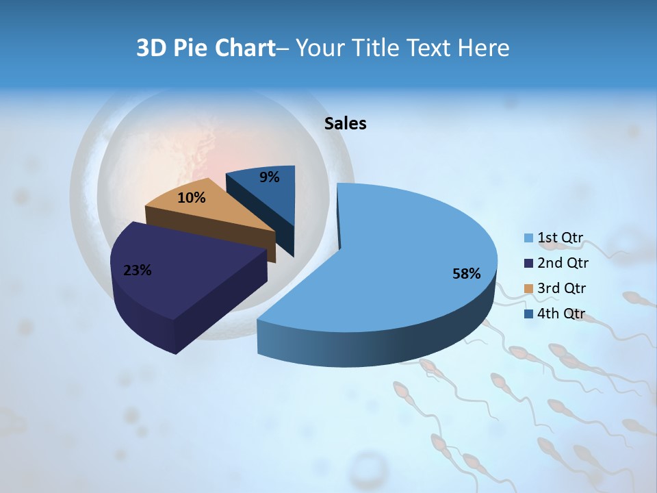 Feminine Cell Win PowerPoint Template