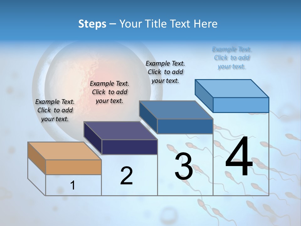 Feminine Cell Win PowerPoint Template