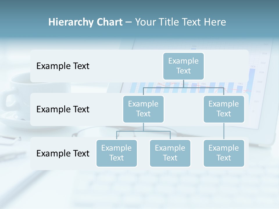 Wireless Cup Tablet PowerPoint Template