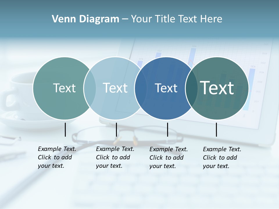 Wireless Cup Tablet PowerPoint Template