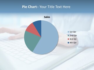 Unrecognizable Operator Hands PowerPoint Template