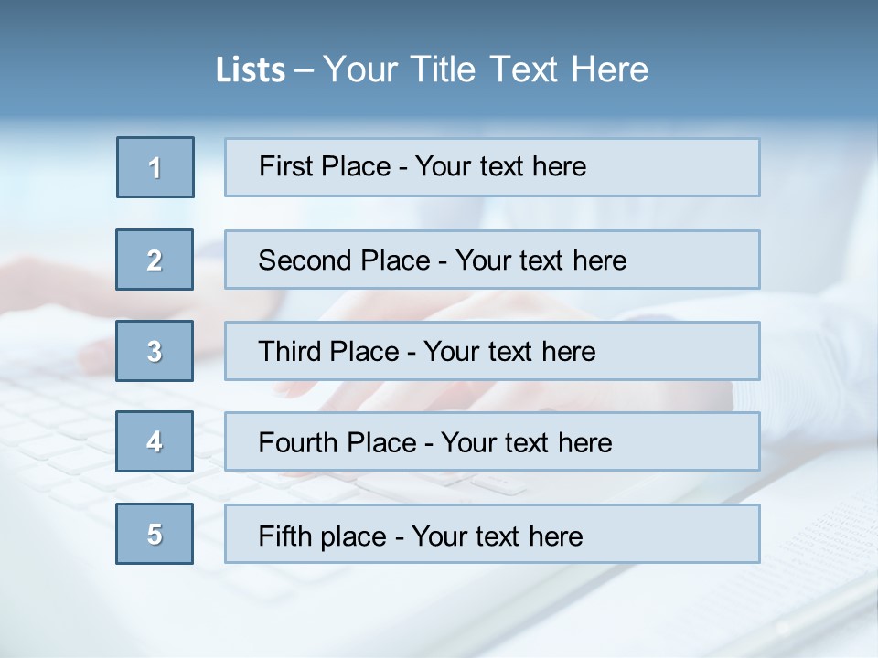 Unrecognizable Operator Hands PowerPoint Template