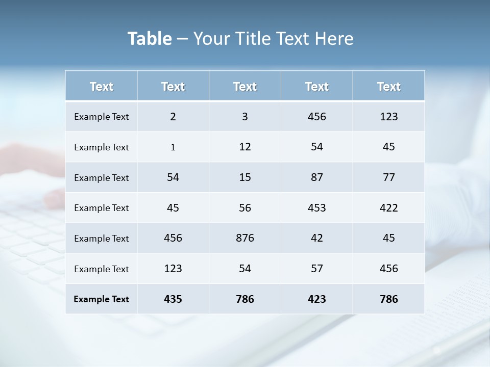 Unrecognizable Operator Hands PowerPoint Template