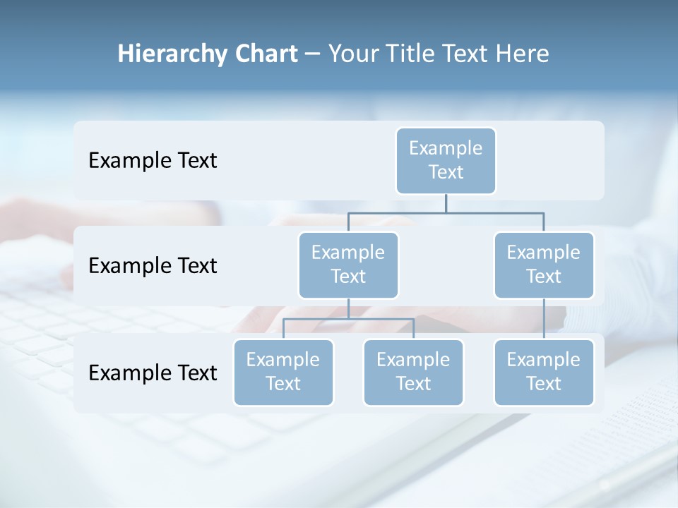 Unrecognizable Operator Hands PowerPoint Template