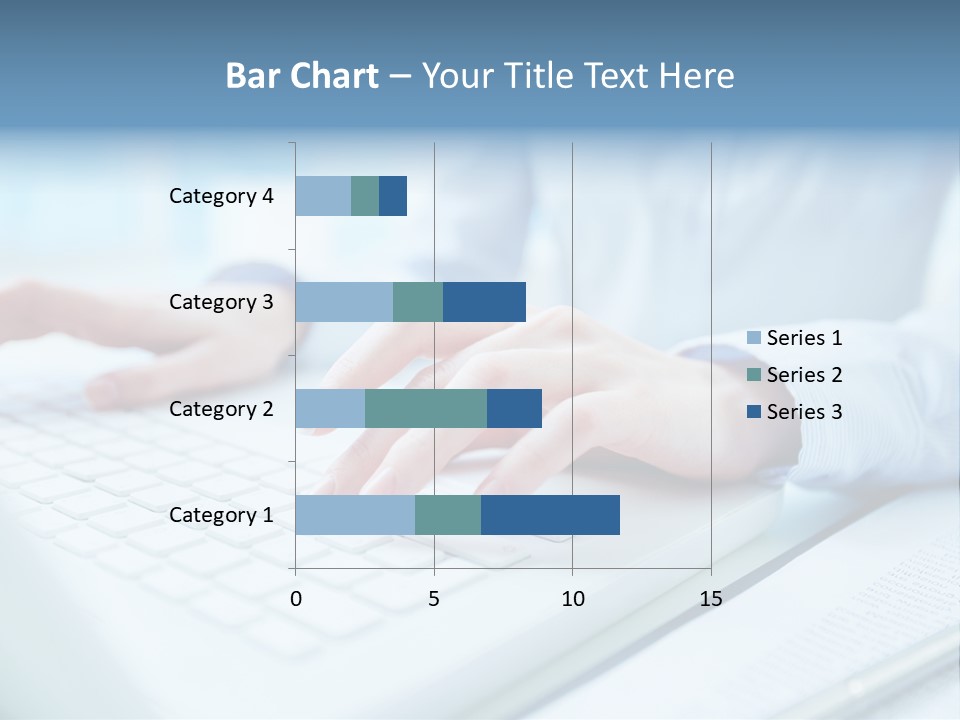 Unrecognizable Operator Hands PowerPoint Template