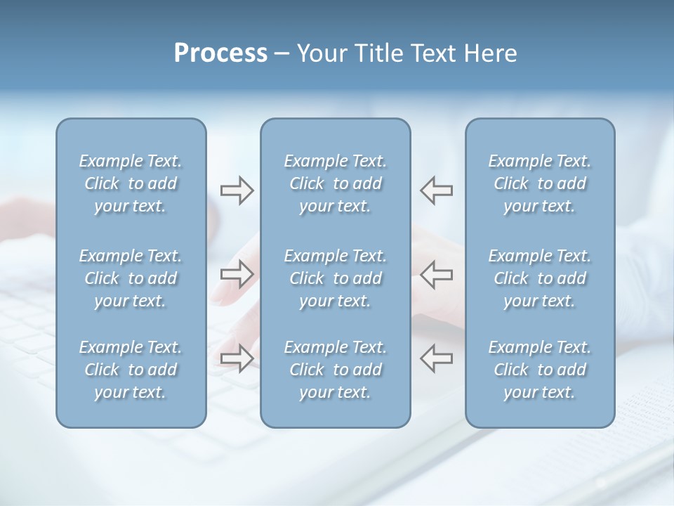 Unrecognizable Operator Hands PowerPoint Template