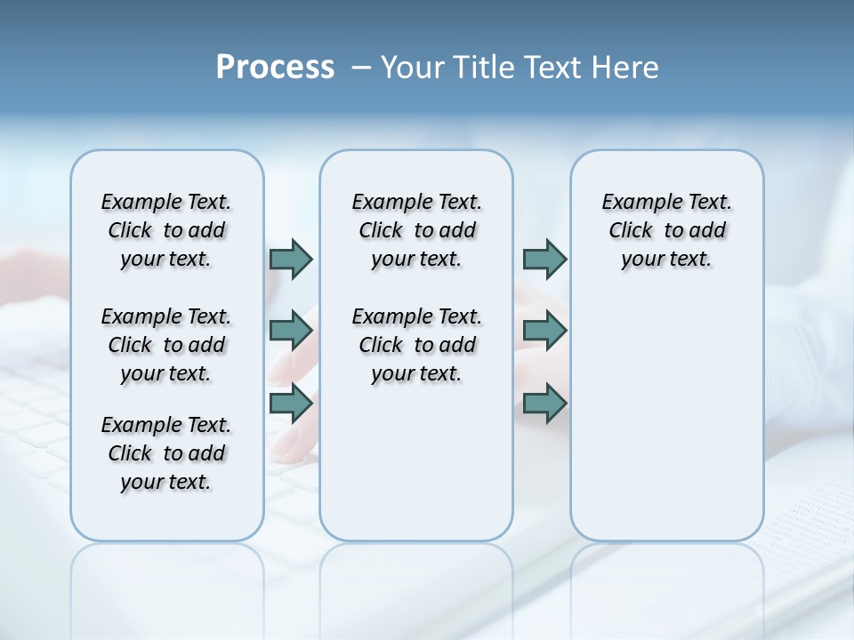 Unrecognizable Operator Hands PowerPoint Template