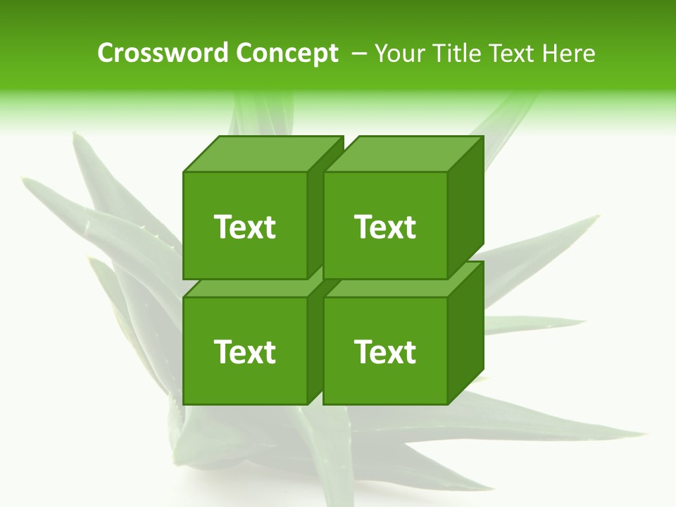 Nature White Green PowerPoint Template