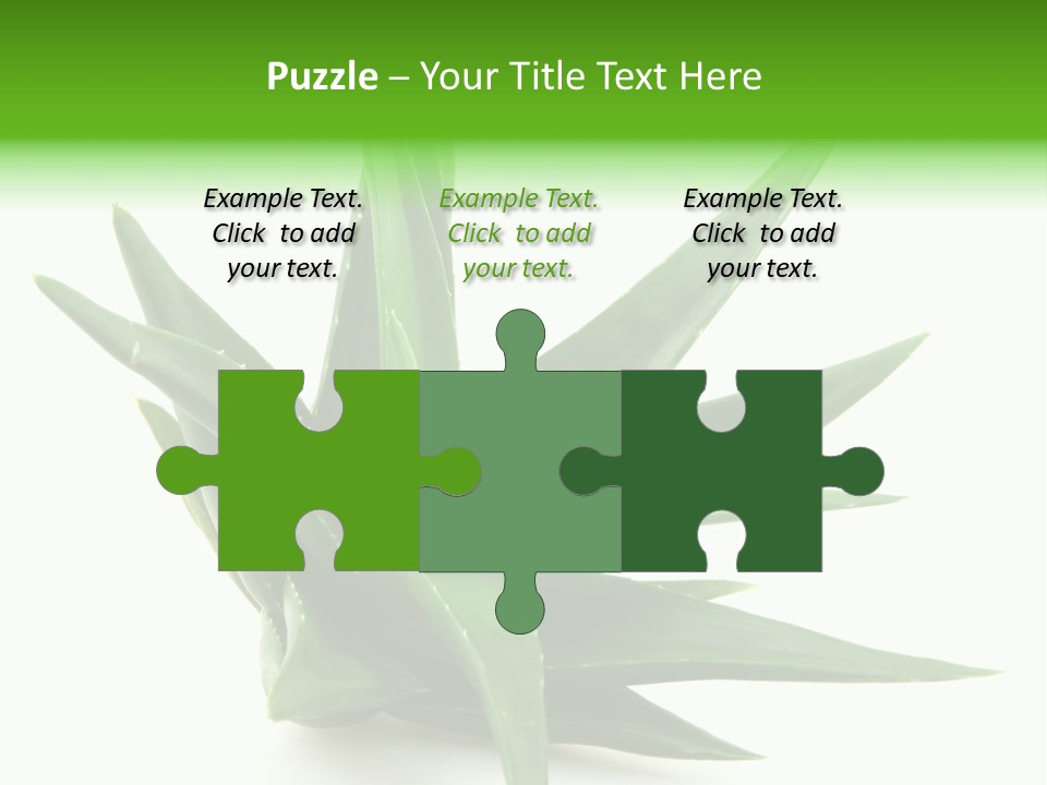 Nature White Green PowerPoint Template