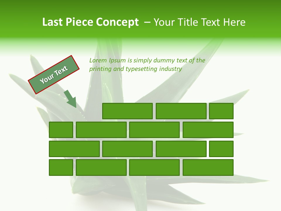 Nature White Green PowerPoint Template