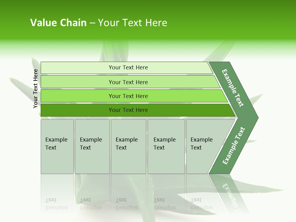 Nature White Green PowerPoint Template