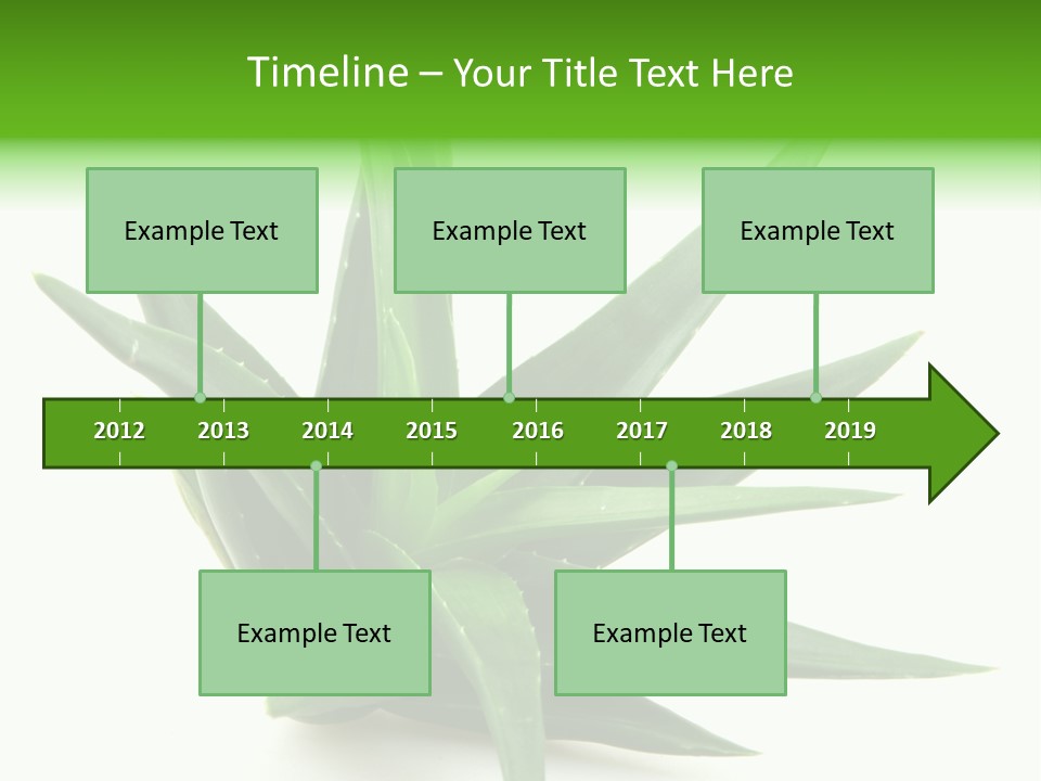 Nature White Green PowerPoint Template