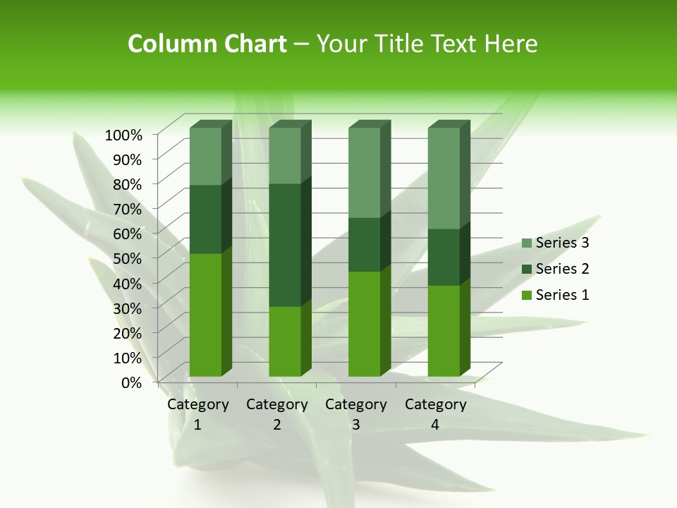 Nature White Green PowerPoint Template