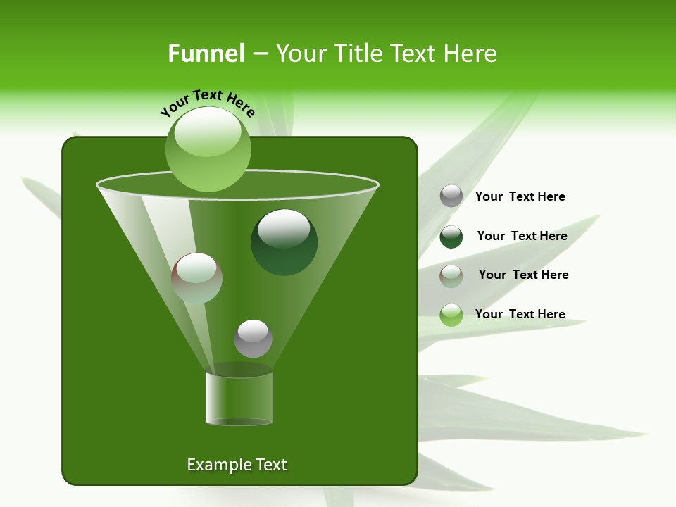 Nature White Green PowerPoint Template