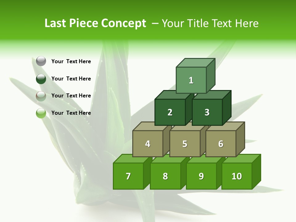 Nature White Green PowerPoint Template