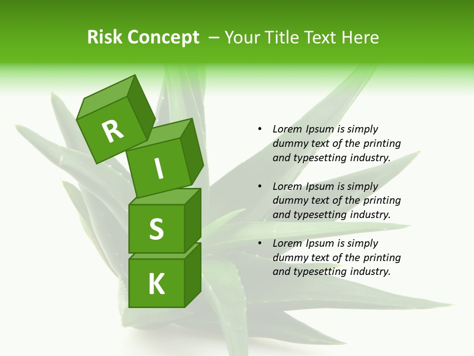 Nature White Green PowerPoint Template