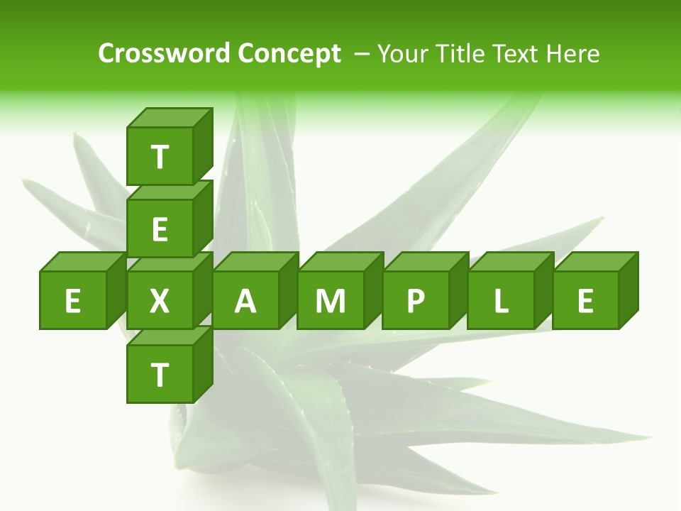 Nature White Green PowerPoint Template