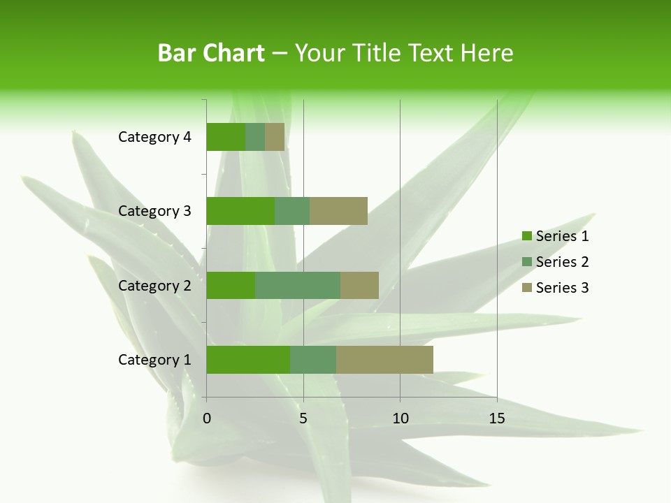 Nature White Green PowerPoint Template