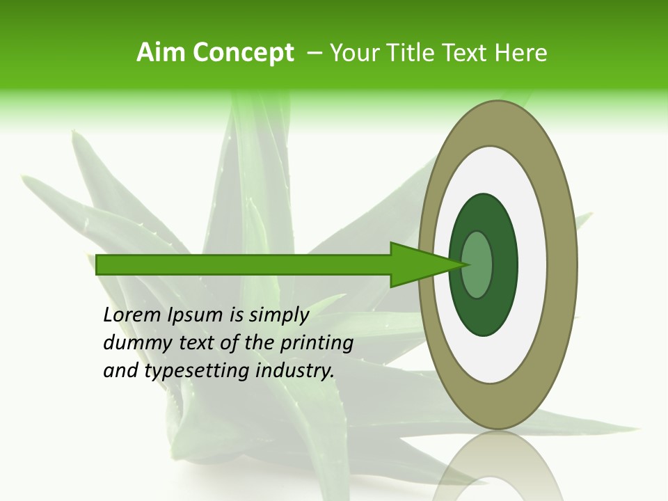 Nature White Green PowerPoint Template