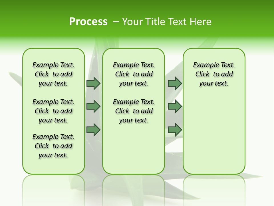 Nature White Green PowerPoint Template