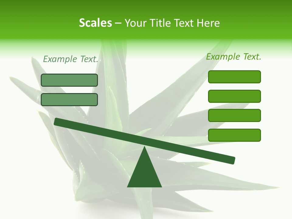 Nature White Green PowerPoint Template