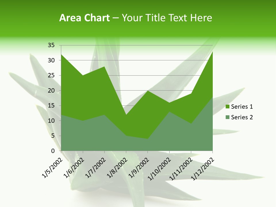 Nature White Green PowerPoint Template