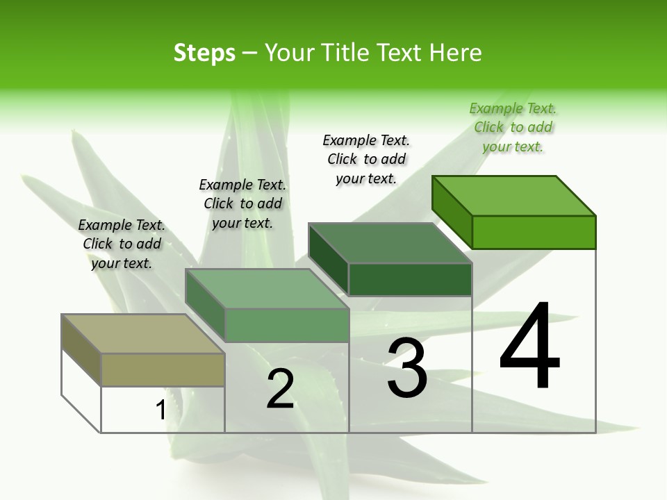 Nature White Green PowerPoint Template