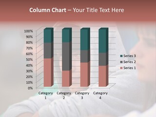 Thoughtful Caucasian Eye PowerPoint Template