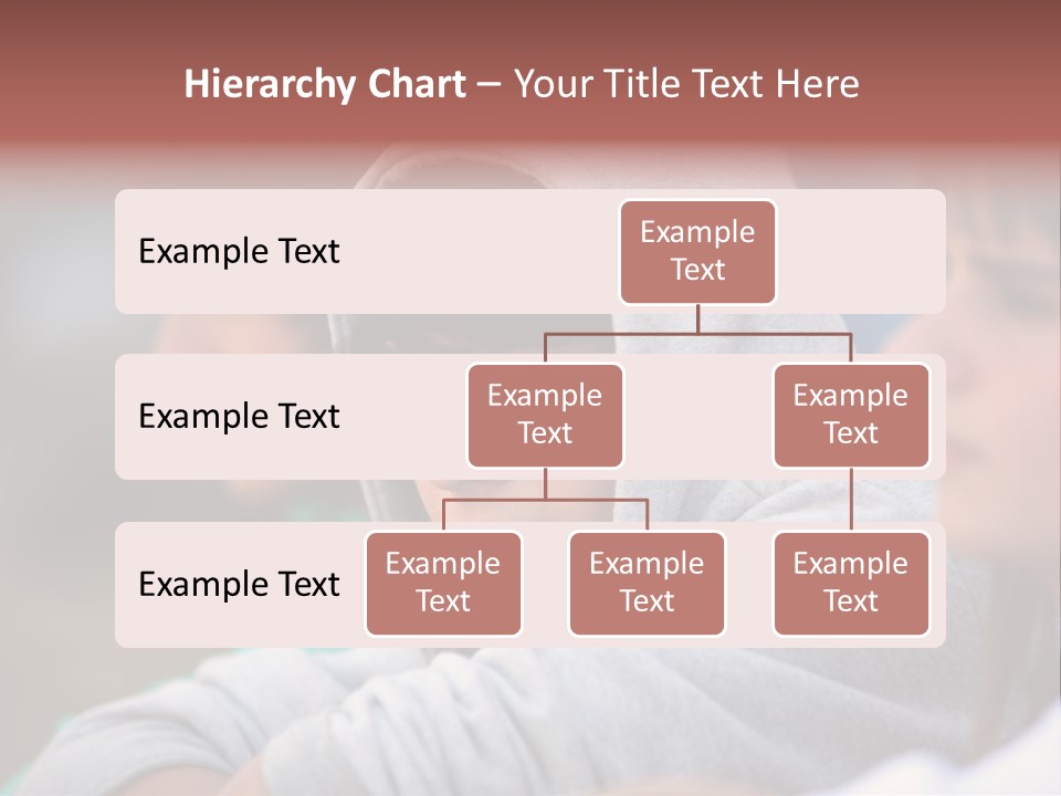 Thoughtful Caucasian Eye PowerPoint Template