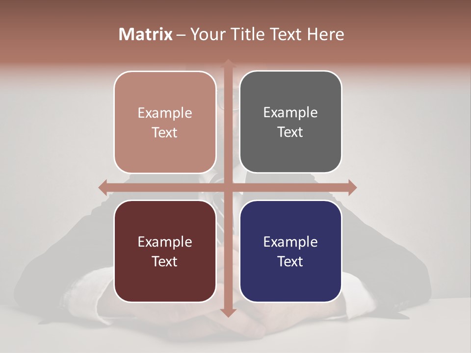 Serious Job Businessman PowerPoint Template