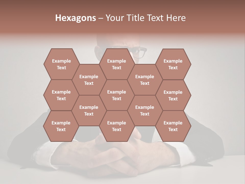 Serious Job Businessman PowerPoint Template