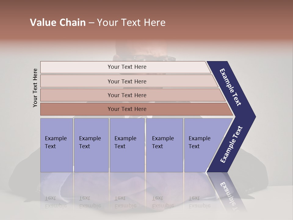Serious Job Businessman PowerPoint Template