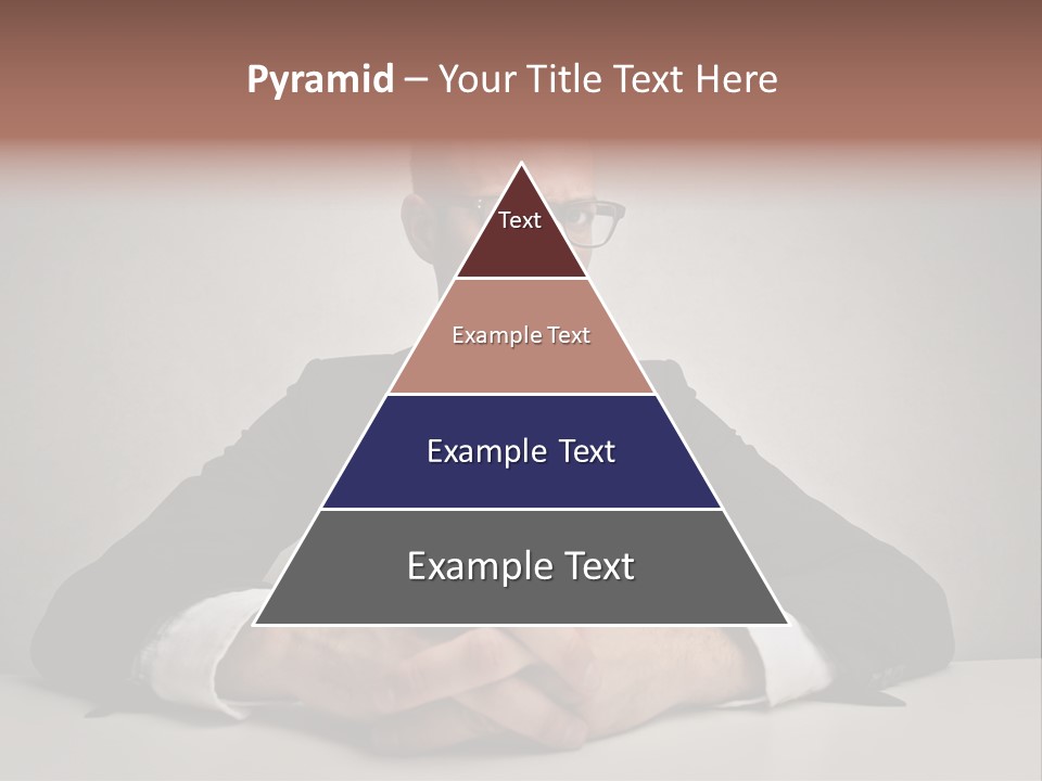 Serious Job Businessman PowerPoint Template