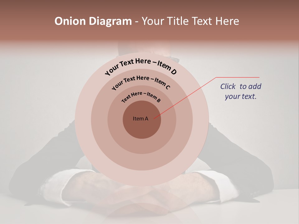 Serious Job Businessman PowerPoint Template