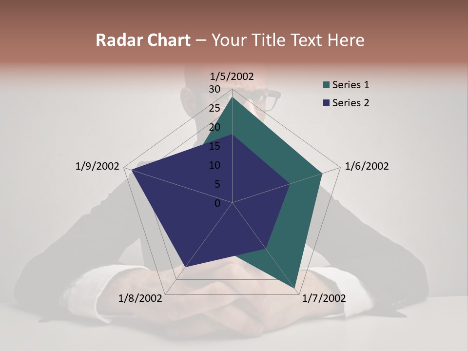 Serious Job Businessman PowerPoint Template