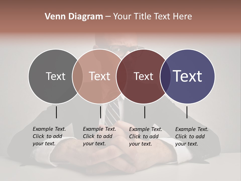 Serious Job Businessman PowerPoint Template
