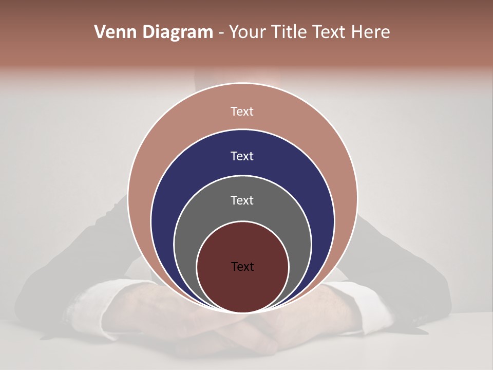 Serious Job Businessman PowerPoint Template