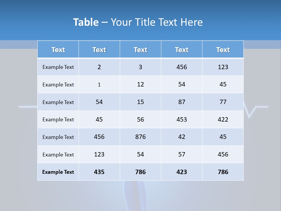 Ribs Man Interior PowerPoint Template