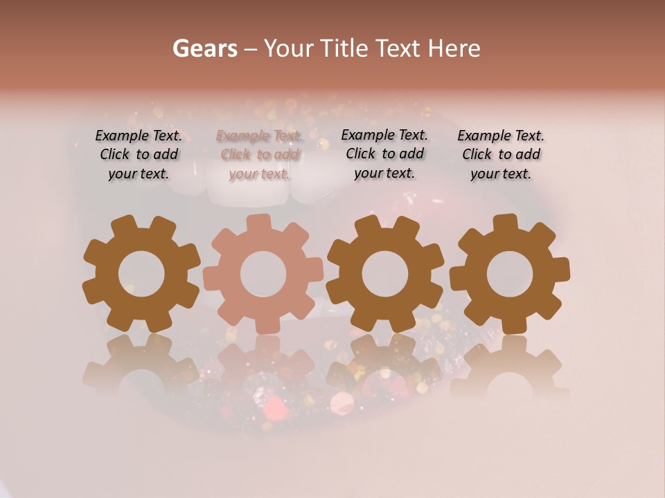 Smile Dentist Mouth PowerPoint Template