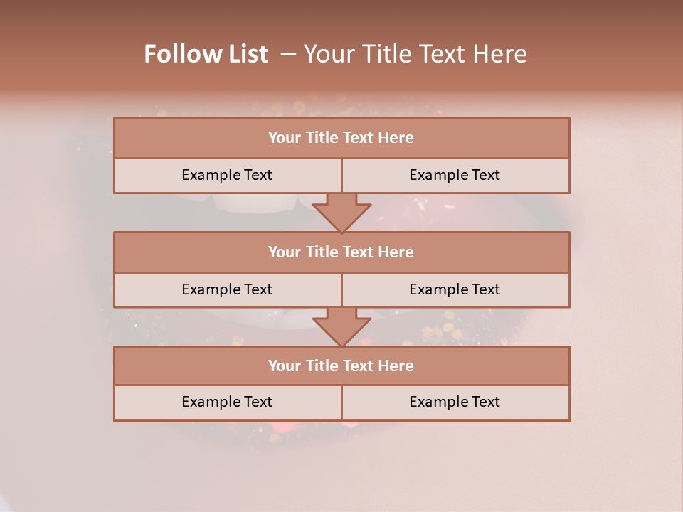 Smile Dentist Mouth PowerPoint Template