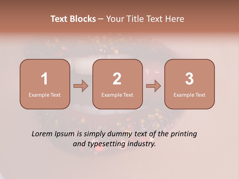 Smile Dentist Mouth PowerPoint Template