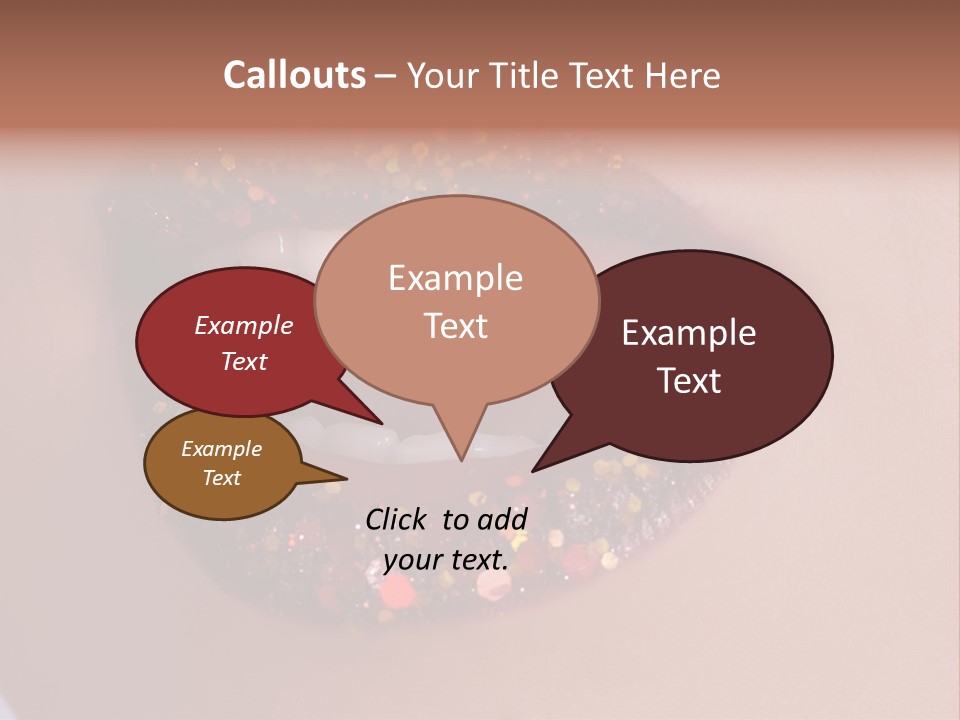 Smile Dentist Mouth PowerPoint Template