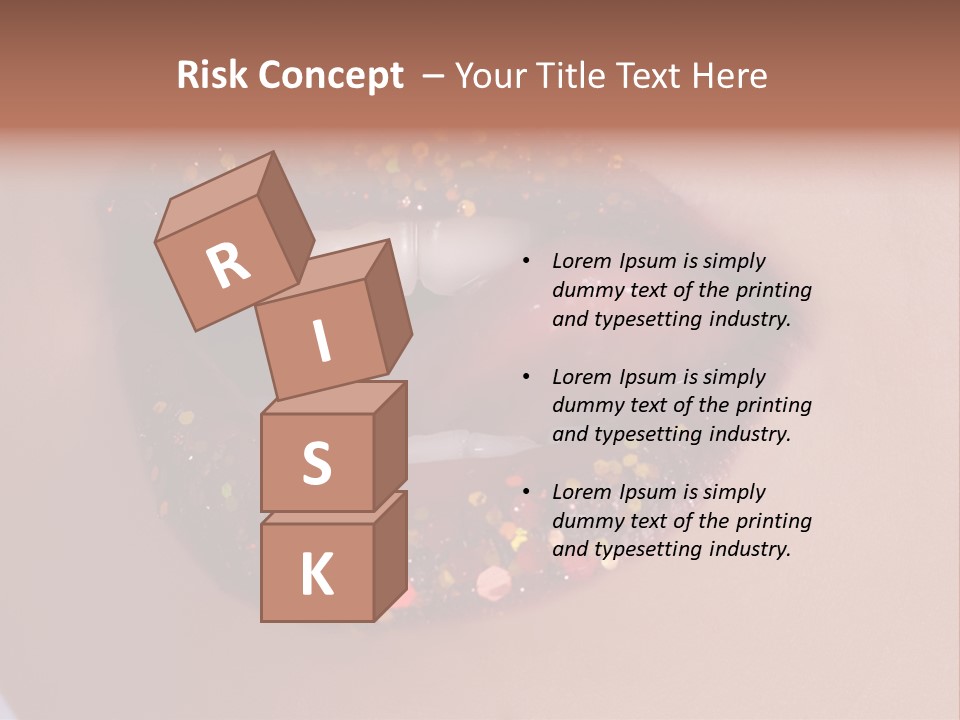 Smile Dentist Mouth PowerPoint Template