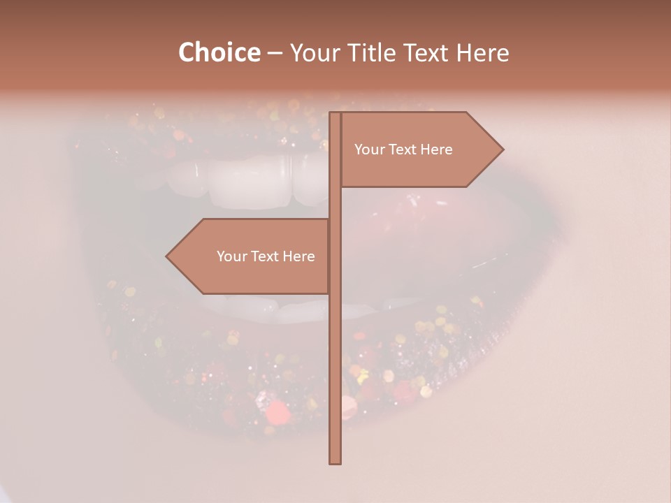 Smile Dentist Mouth PowerPoint Template