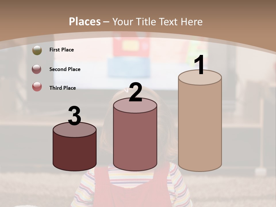 Child Screen Home PowerPoint Template