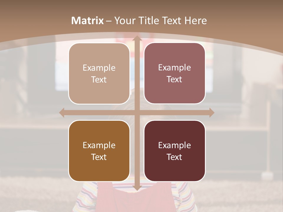 Child Screen Home PowerPoint Template