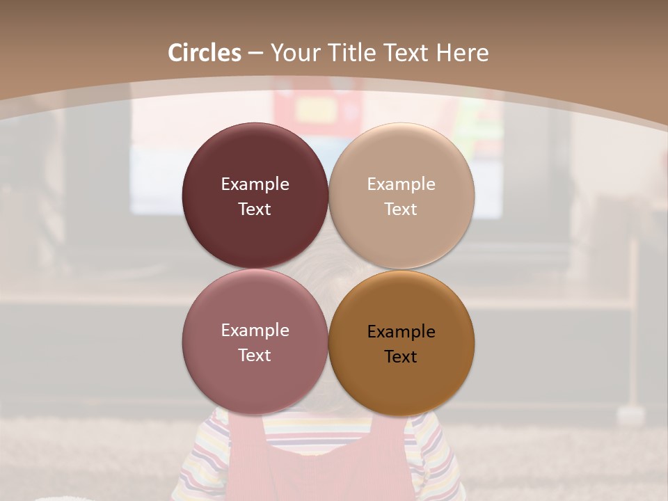 Child Screen Home PowerPoint Template